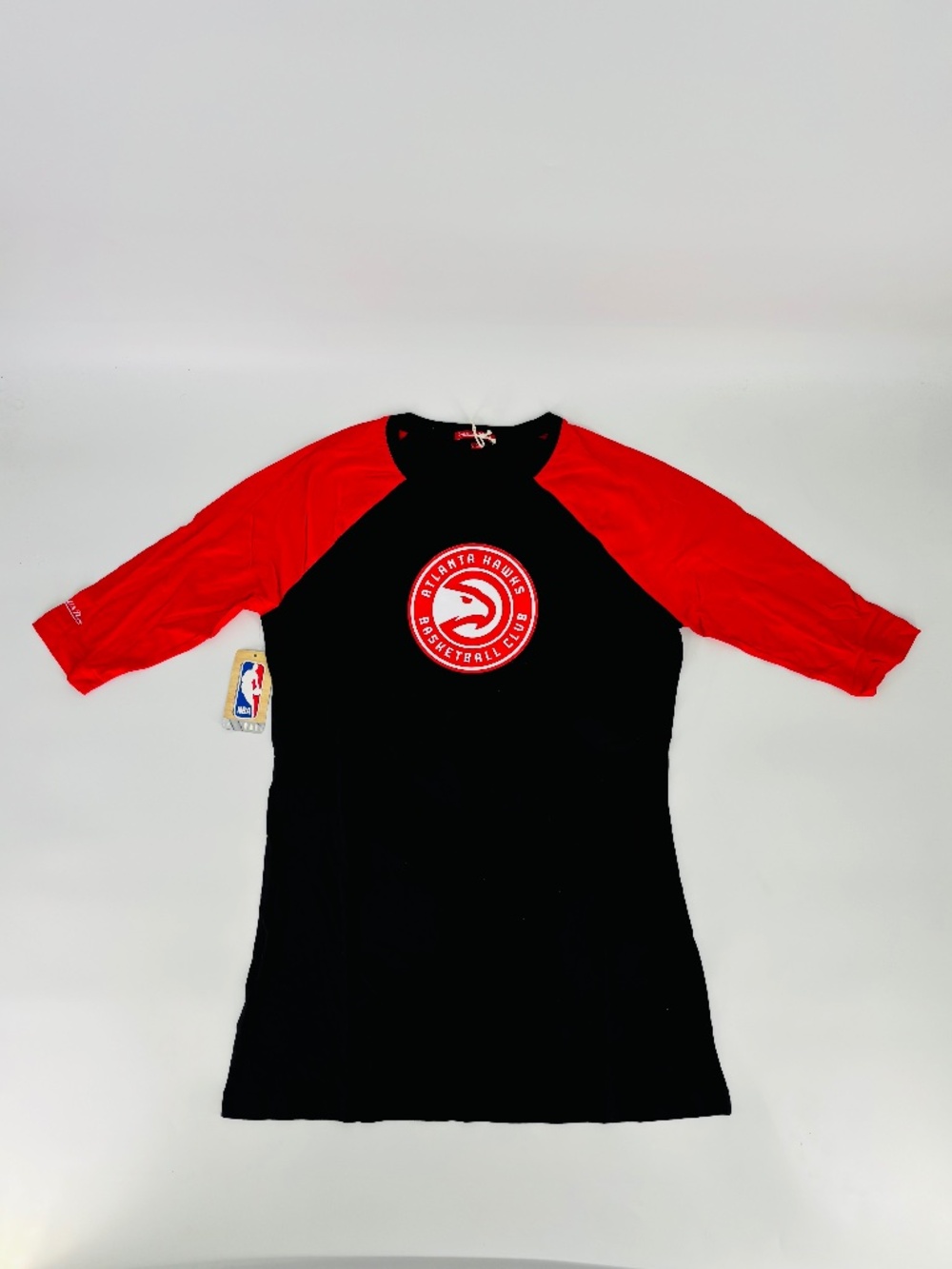 NWT Mitchell & Ness Women's Atlanta Hawks Raglan T-Shirt Dress NBA